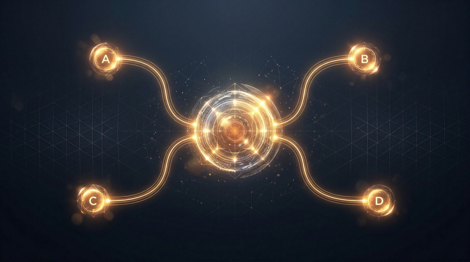 Four Partners, One AI: Network visualization of human-AI partnerships
